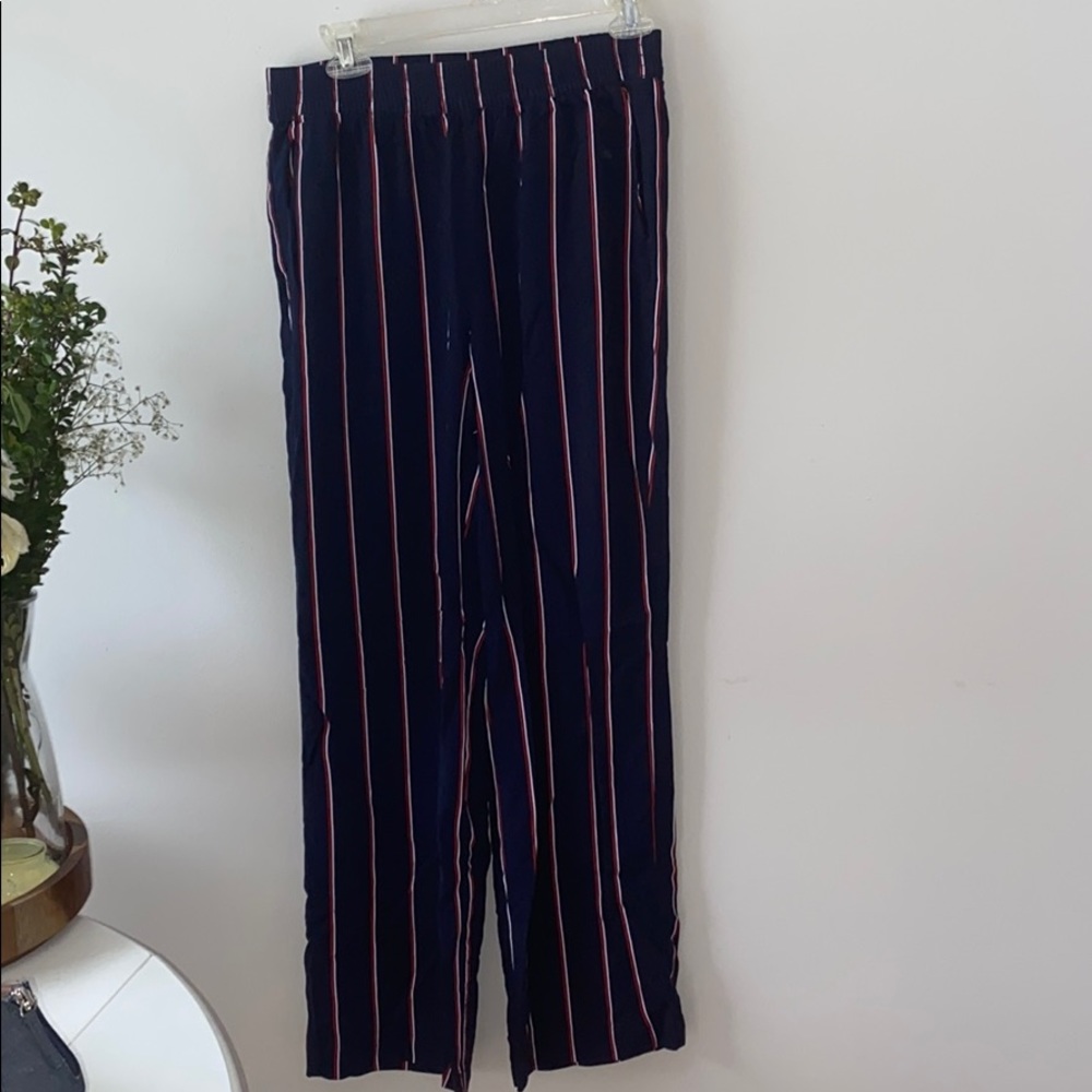 Striped Wide Legged Pants